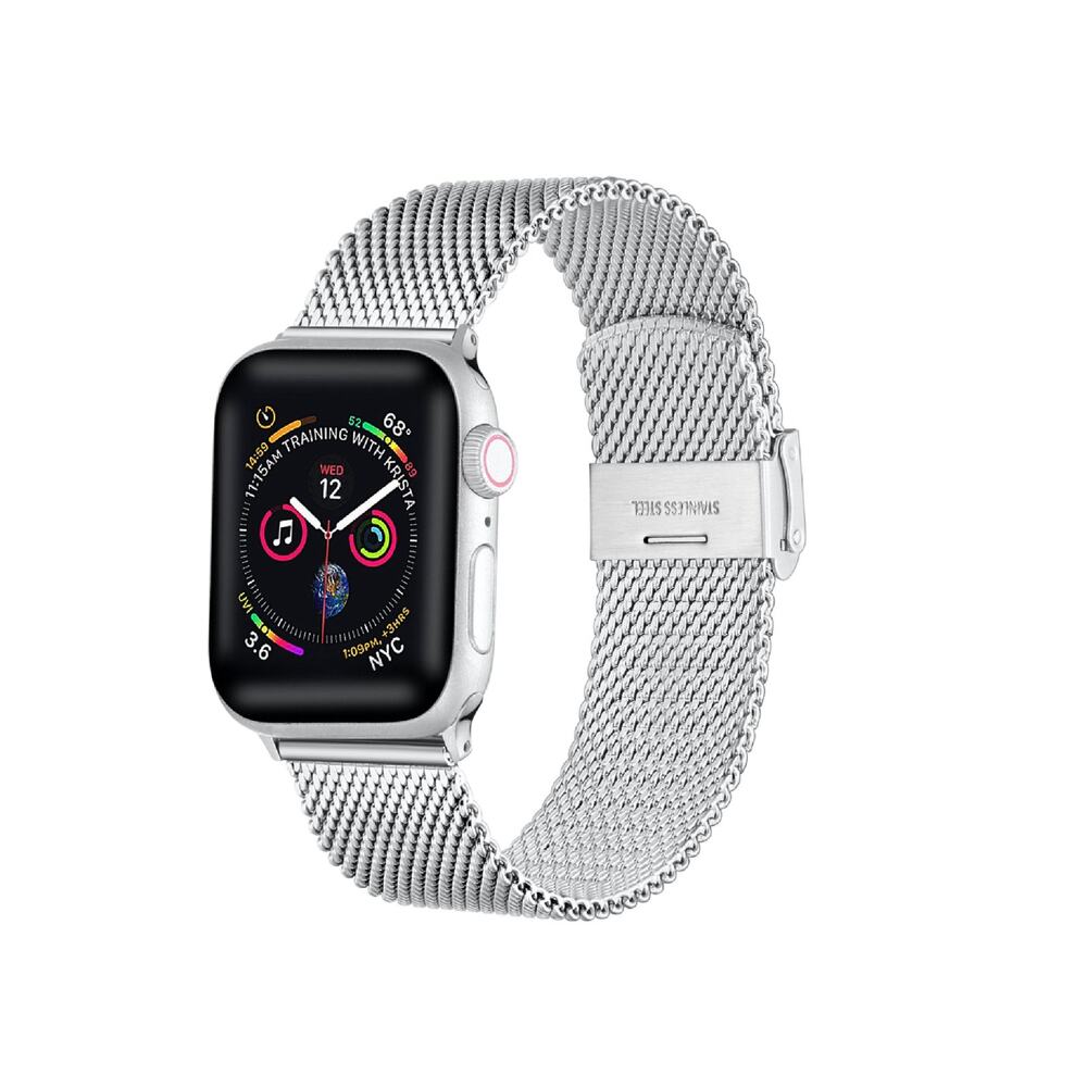 Posh Tech Men's Stainless Steel Loop Band for Apple Watch